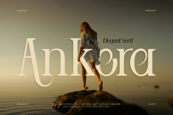 Ankora Serif Font for Editorial Design