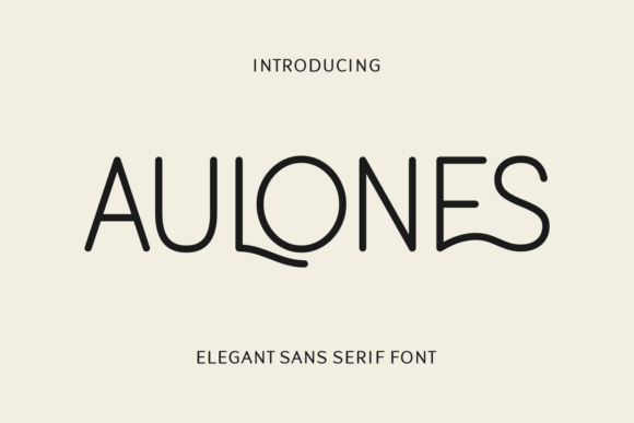 Aulones Sans Serif Font for Modern Web Design