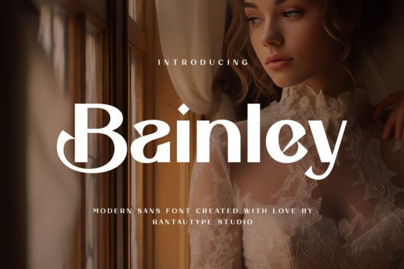 Bainley: A Modern Sans Serif Font for Branding Projects