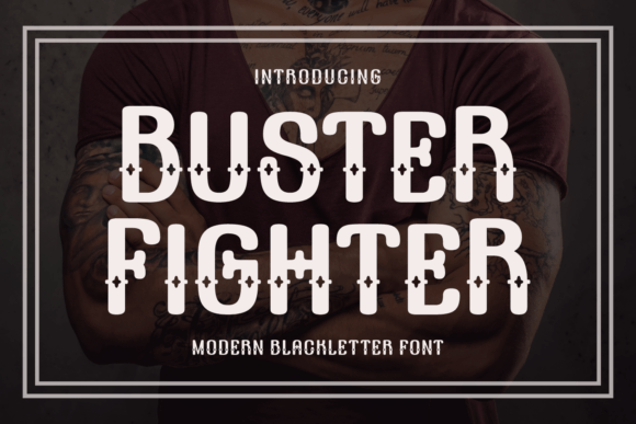 Buster Fighter Font for Bold Web Design