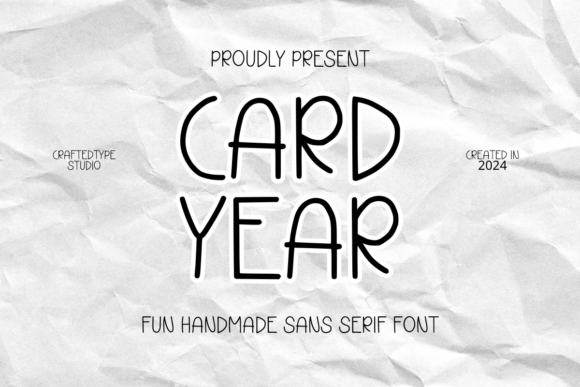 Card Year: A Designer’s Take on a Modern Sans Serif