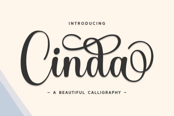 Cinda Font for a Polished Brand Look