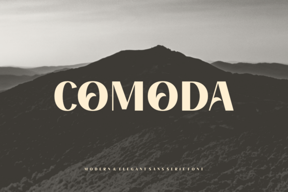 Comoda: A Modern Sans Serif Font for Elegant Typography