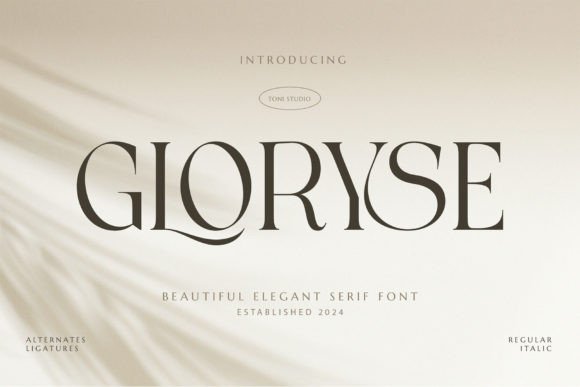 Discover the Elegance of Gloryse in Editorial Design