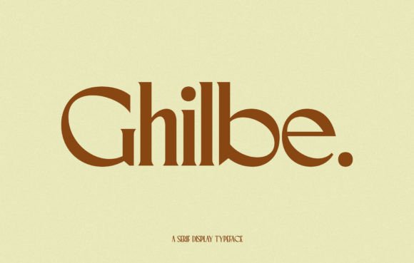 Ghilbe: A Serif Font That Elevates Editorial Design