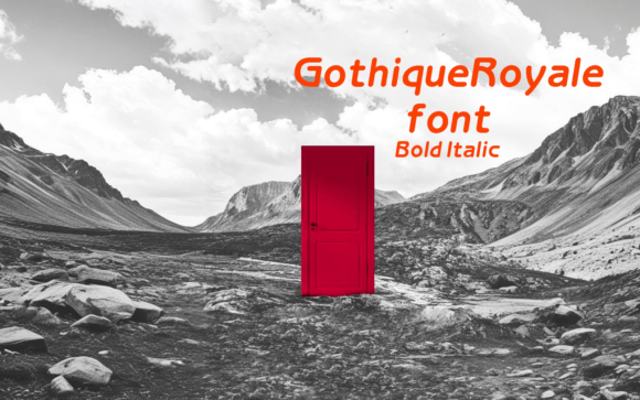 Gothique Royale Font for Handmade Creations