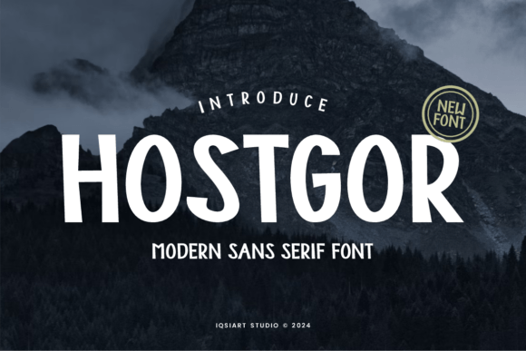 Hostgor: The Modern Sans Serif Font That Elevates Campaign Design