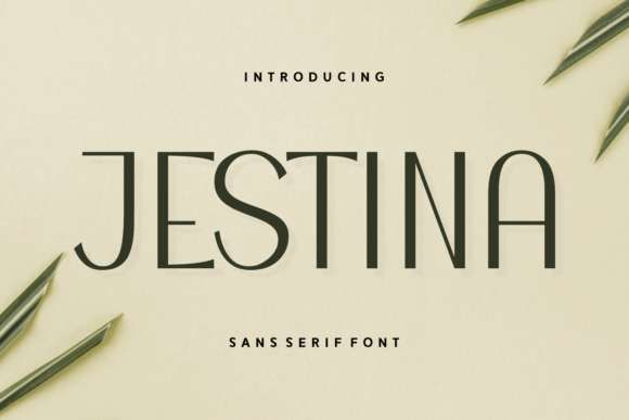 Jestina: A Modern Sans Serif Font for Web Design