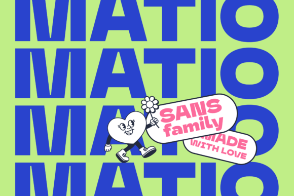 Matio Sans Serif Font for Modern Editorial Design