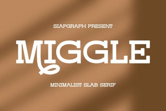 Miggle Slab Serif Font for Modern Web Design