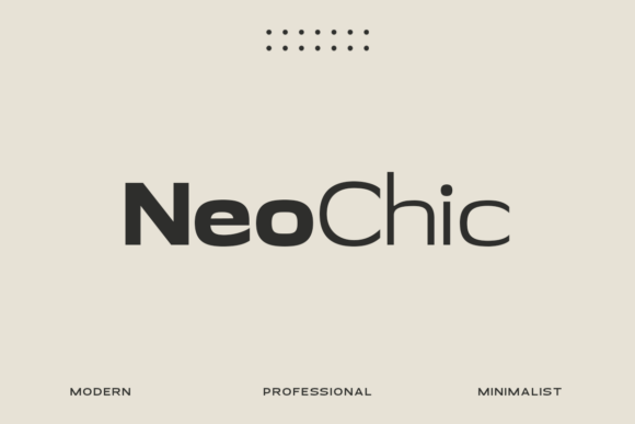 Neo Chic: A Modern Sans Serif Font for Digital Design