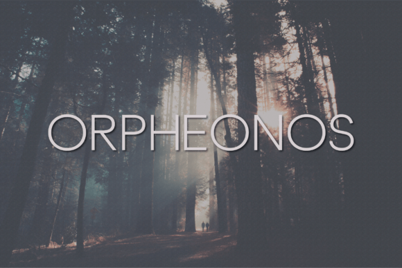 Orpheonos: A Modern Sans Serif Font for Editorial Design