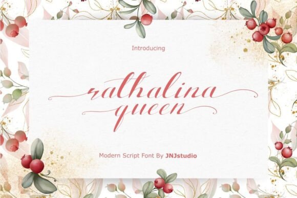 Rathalina Queen Font for Modern Web Design