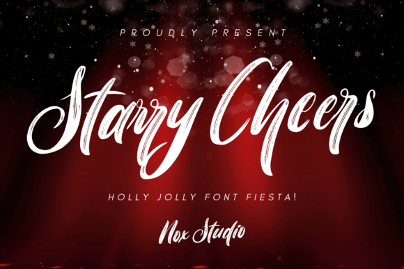 Starry Cheers Font for Business Branding