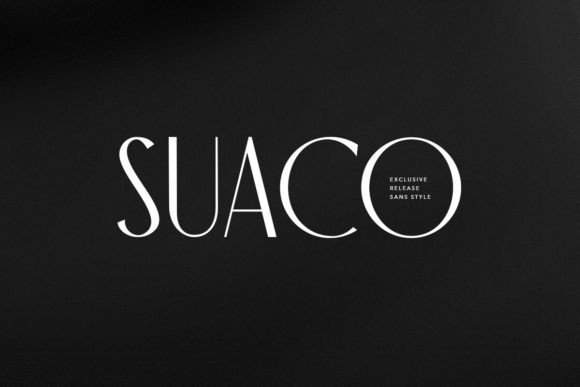 Suaco: A Modern Sans Serif Font for Branding Projects