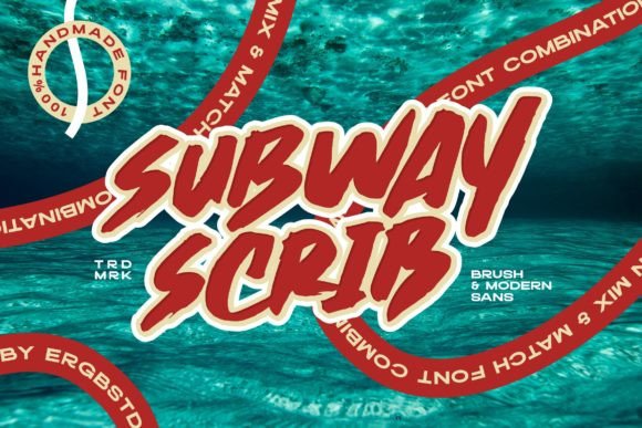 Subway Scrib: A Font That Brings Street Art to Your Craft