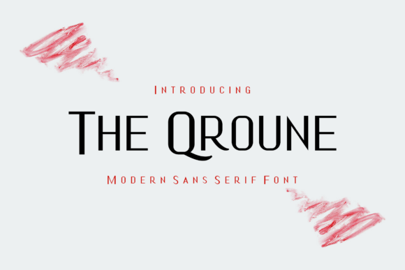 The Qroune: A Modern Sans Serif Font for Professional Branding